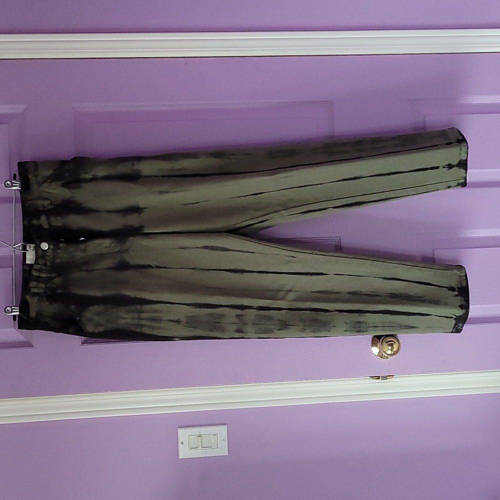Wilfred free green tie dye pants